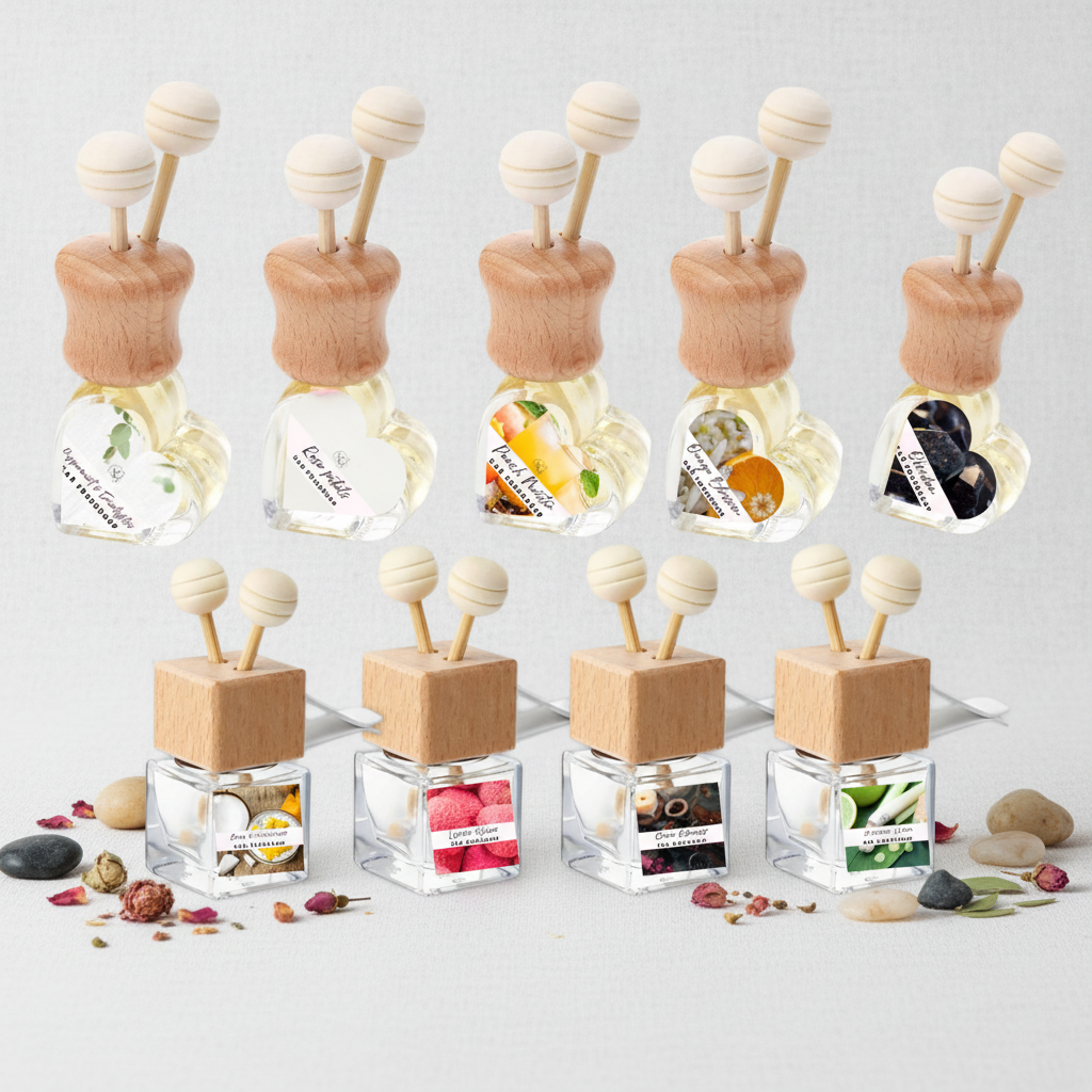 Exotic & Escape Vent Car Diffuser Collection – Tropical Scents