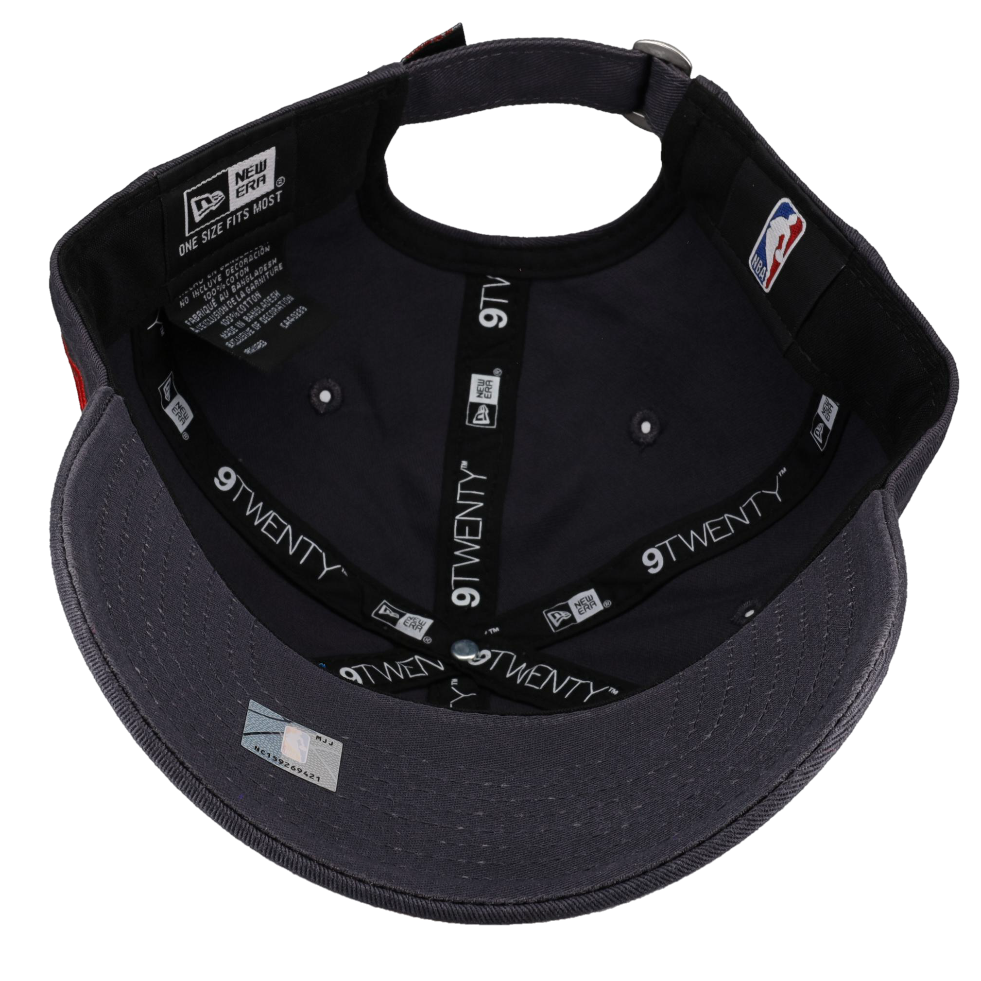 Chicago Bulls New Era 9Twenty Adjustable Hat (Grey)