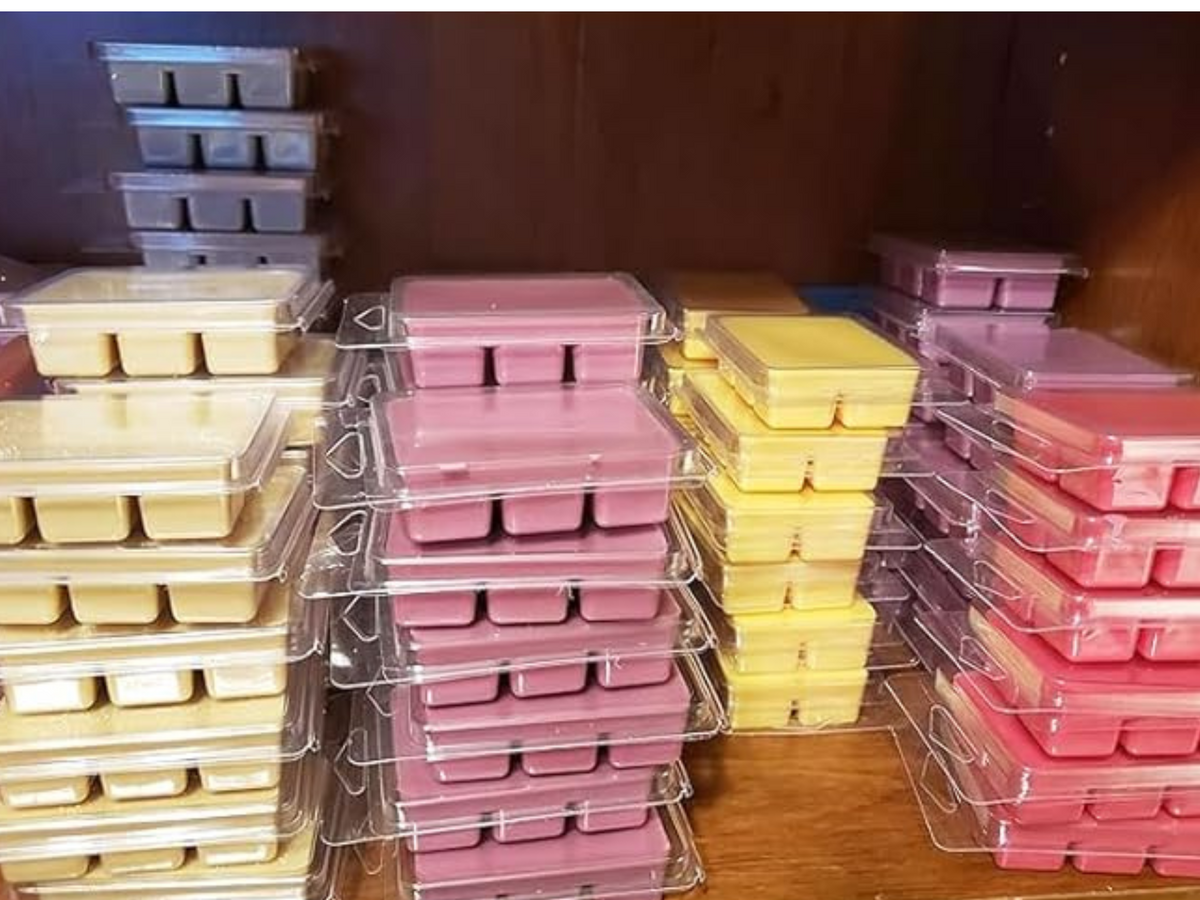 Clamshell Wax Melts – Romantic & Floral | Elegant Floral Blends