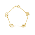 Indigo Chain Bracelet