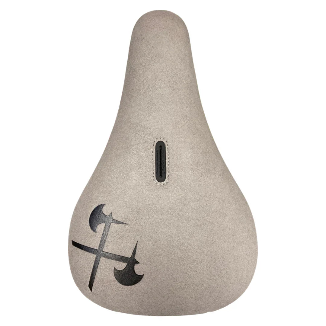 Demolition Axes Embossed Fat Pivotal Seat - Grey
