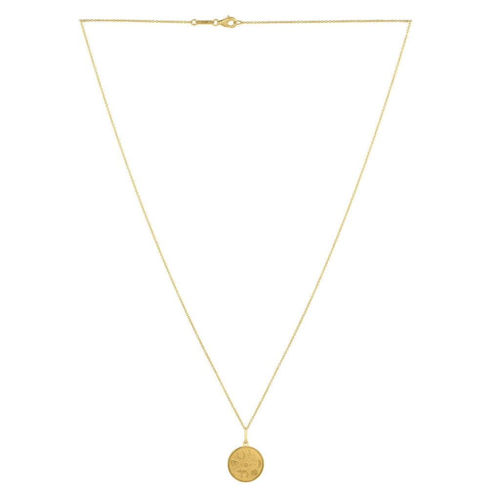 Lucky Charms Necklace in 14K Yellow Gold