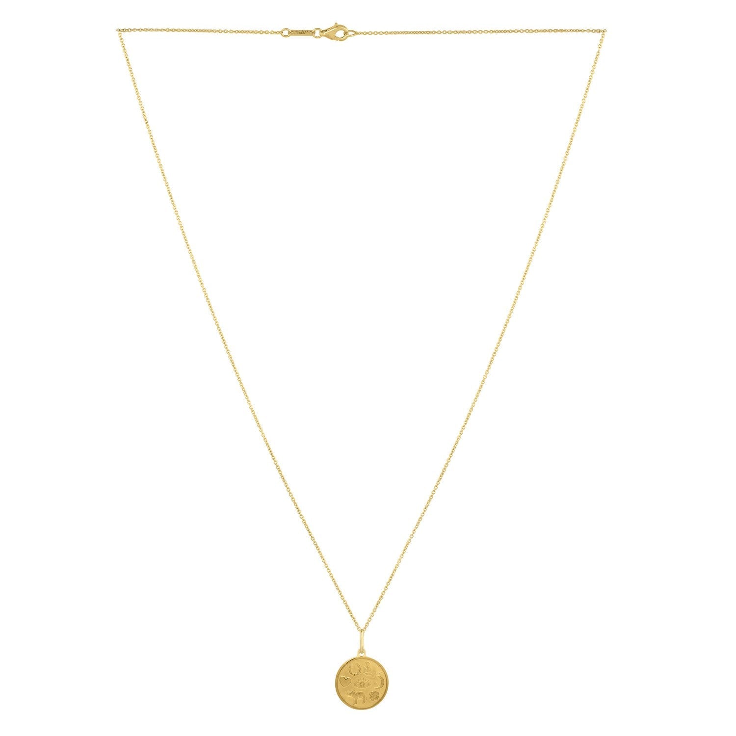 Lucky Charms Necklace in 14K Yellow Gold