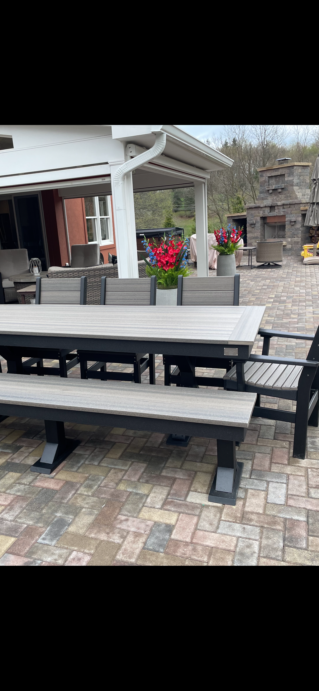 Outdoor Canyon Dining Chair - HDPE - All-Weather