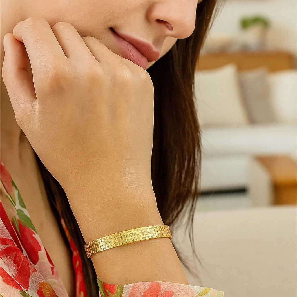 Glacier Bracelet in 14K Yellow Gold (8.00 mm)