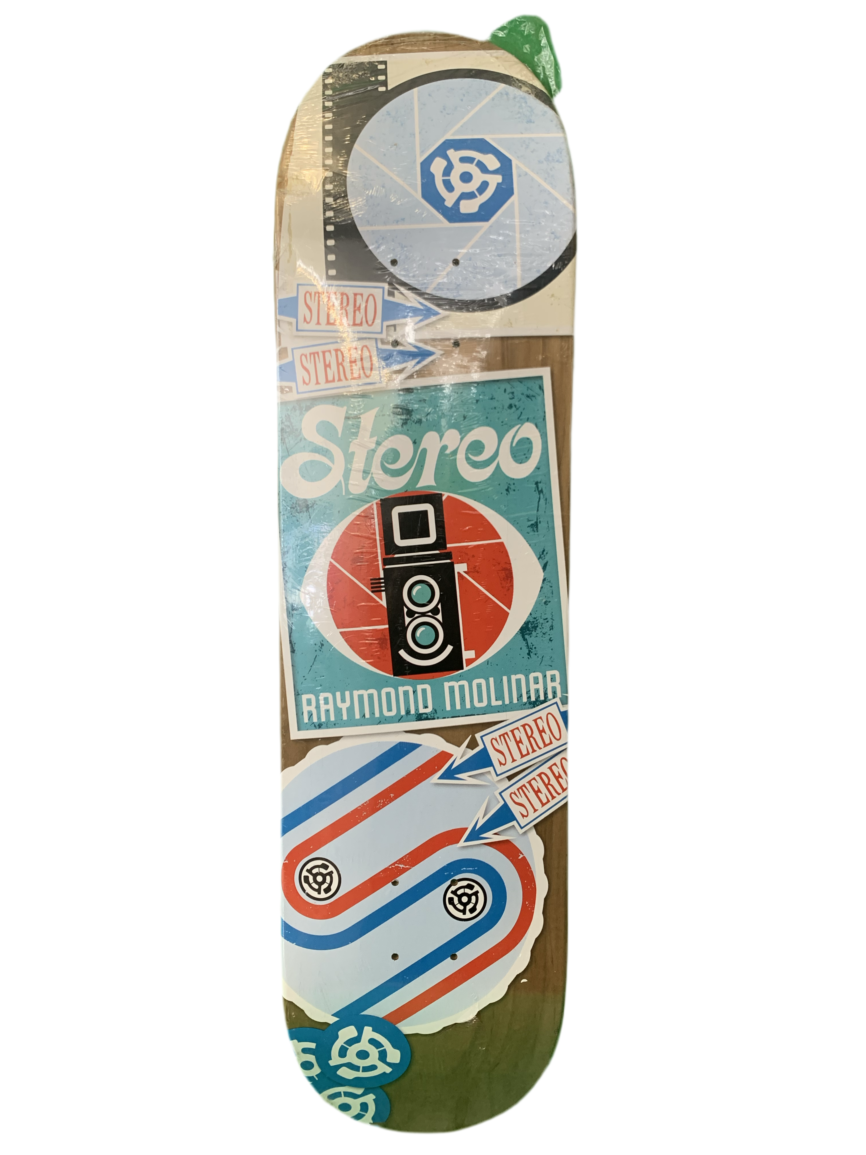 Stereo Raymond Molinar Stickers 8.1" Classic Skateboard Deck
