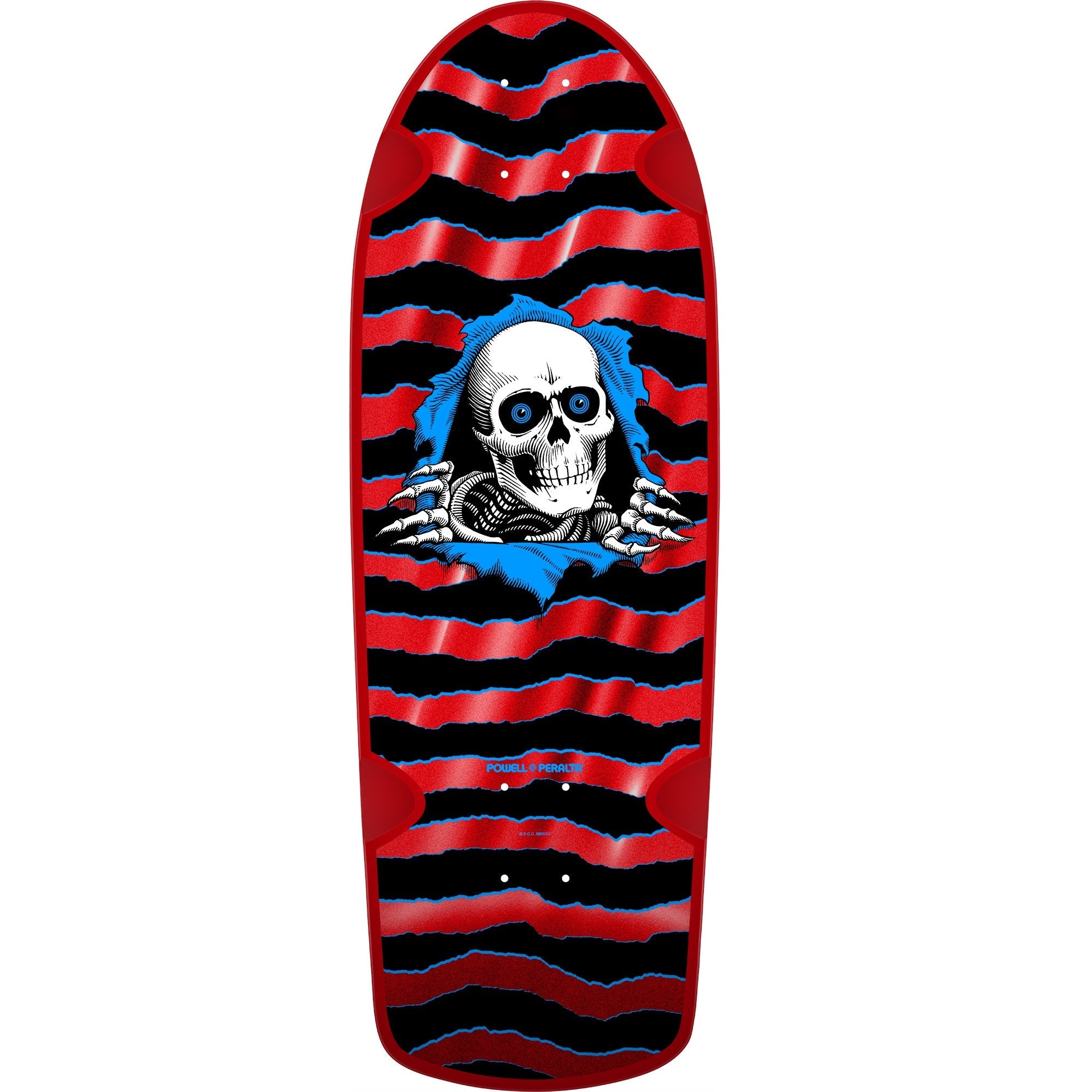 Powell Peralta OG Ripper Reissue Deck - 10″ Red Foil