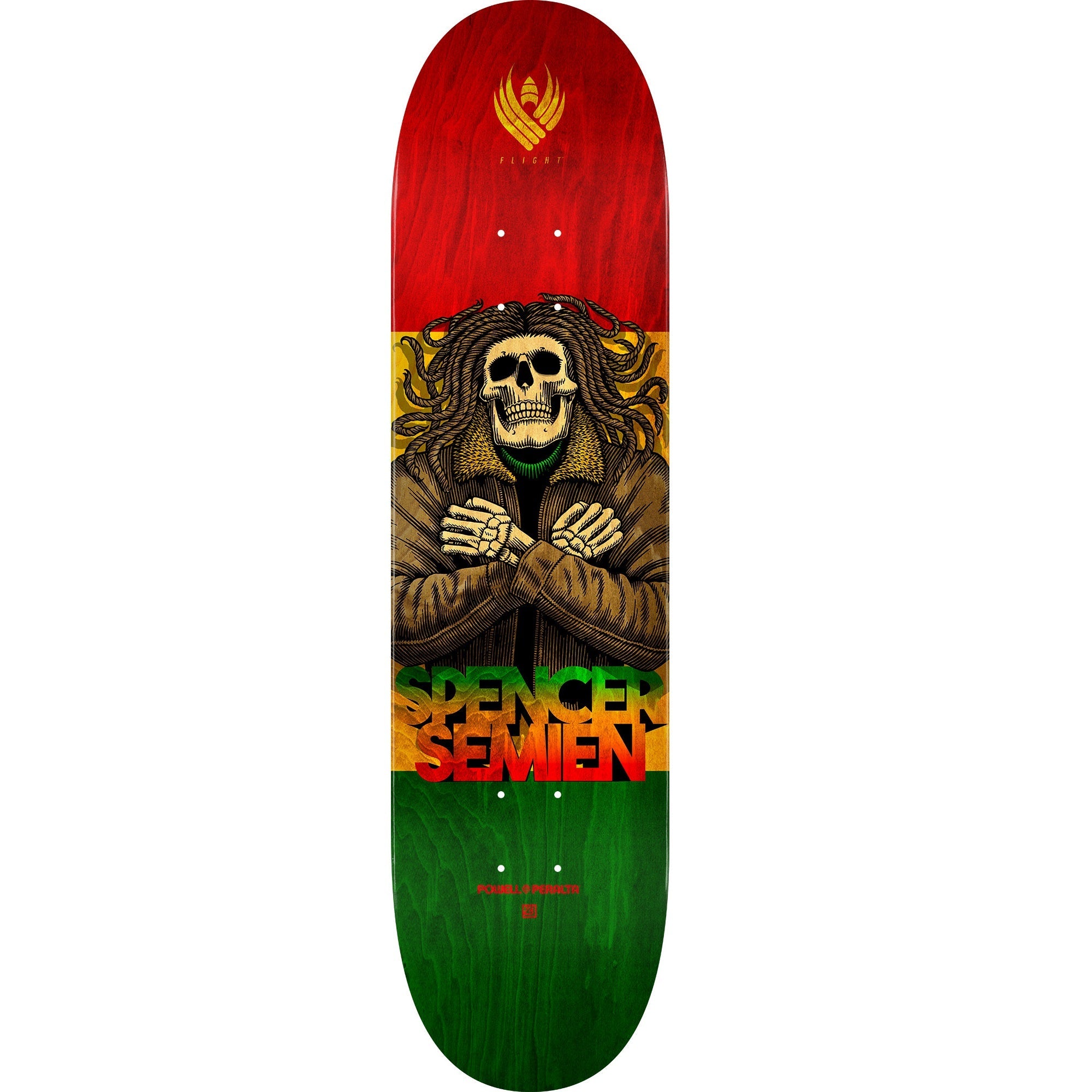 Powell Peralta Spencer Semien Dreads Flight Skateboard Deck - 8.25″