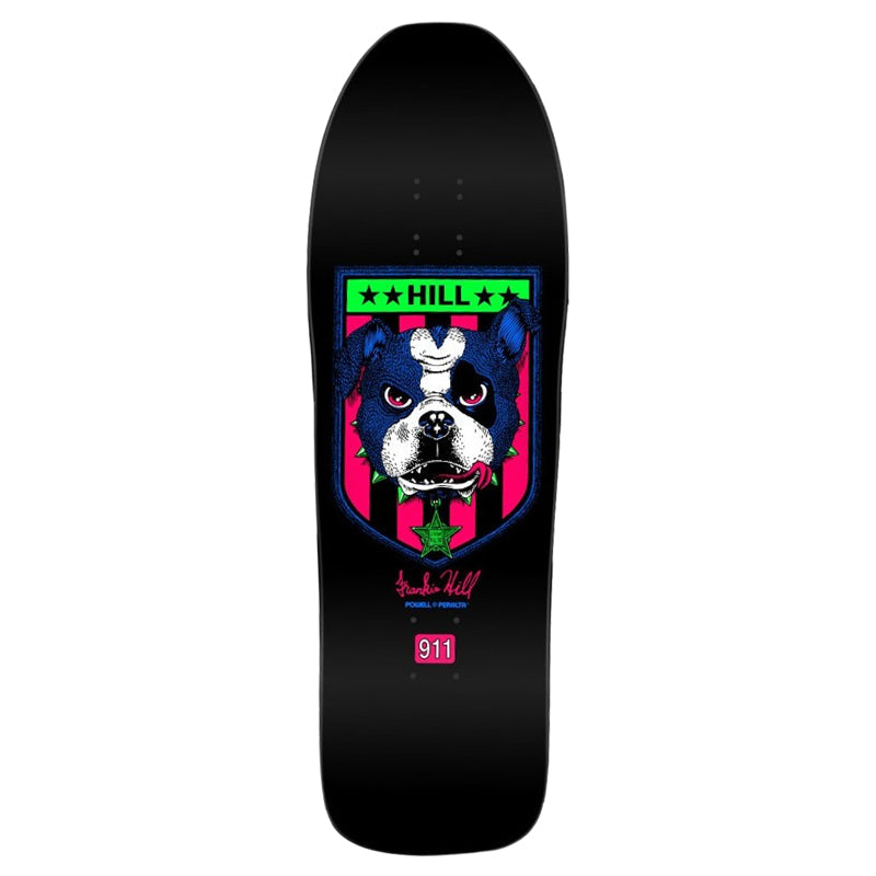 Powell Peralta Frankie Hill Bulldog Skateboard Deck - 10″ Black Light