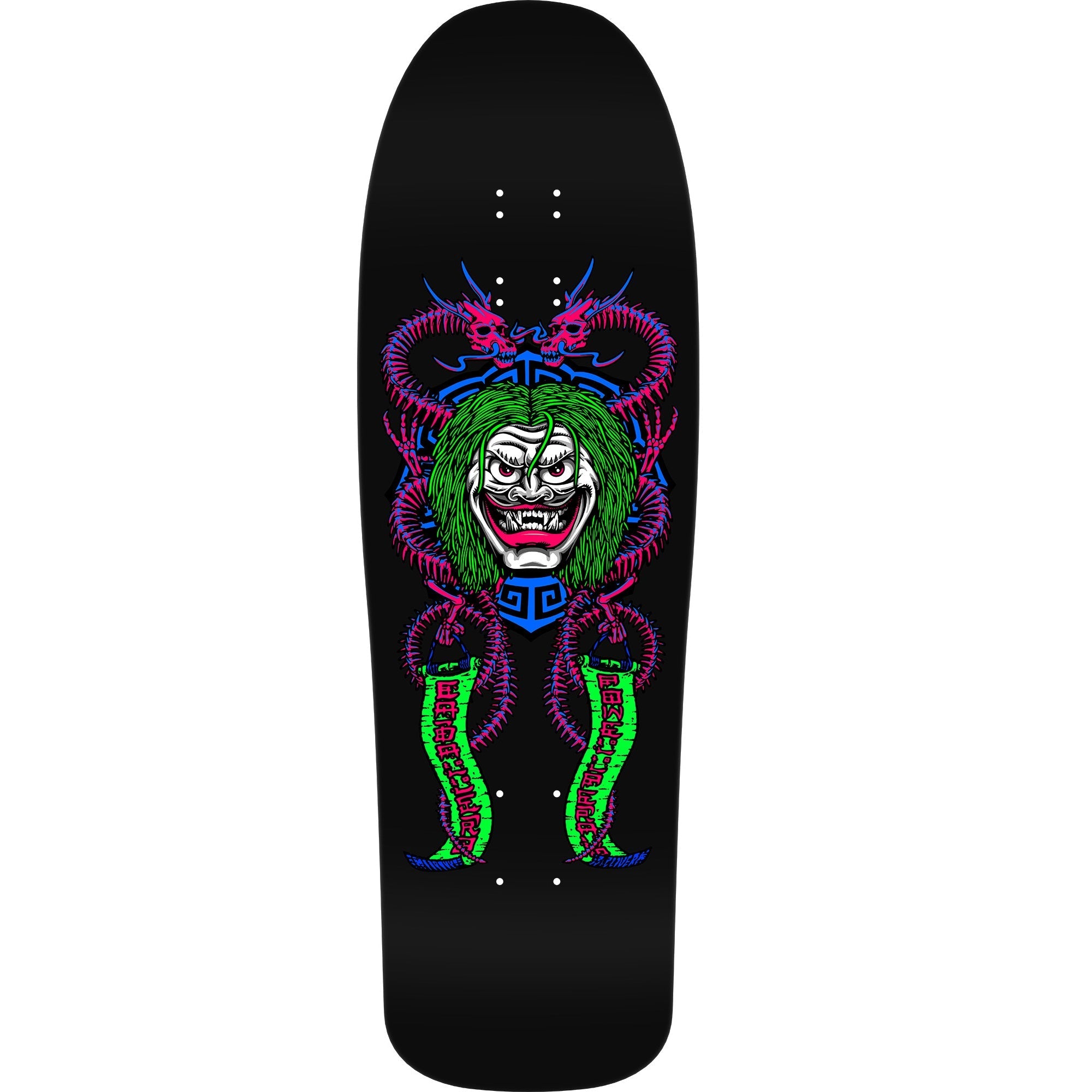 Powell Peralta Steve Caballero Mask Reissue Skateboard Deck - 9.75″ Blacklight