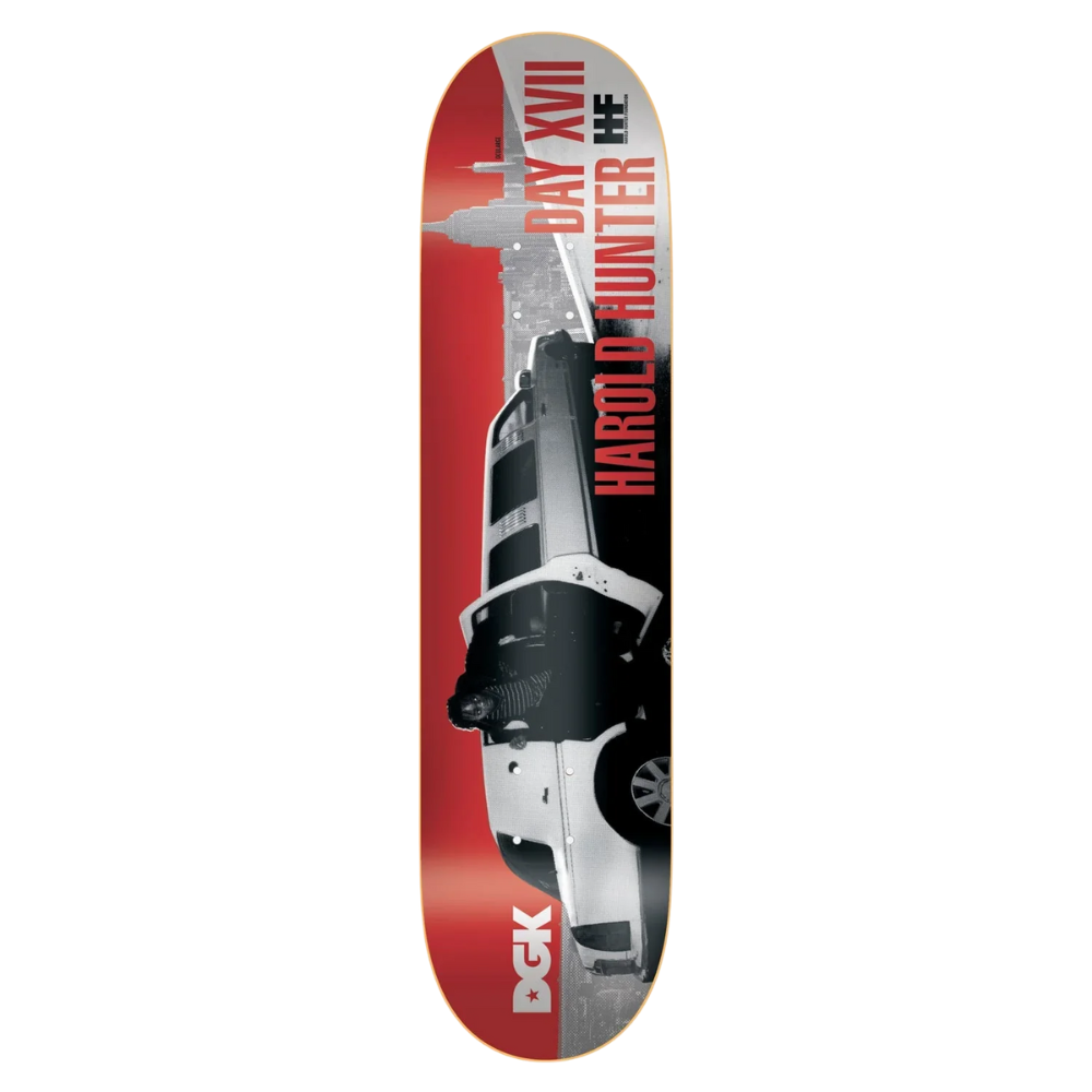 DGK Street Soldier Harold Hunter Skateboard Deck - 8.5″ Multi
