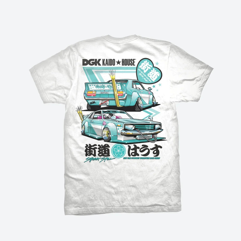DGK x Kaido House Zokusha T-Shirt - White