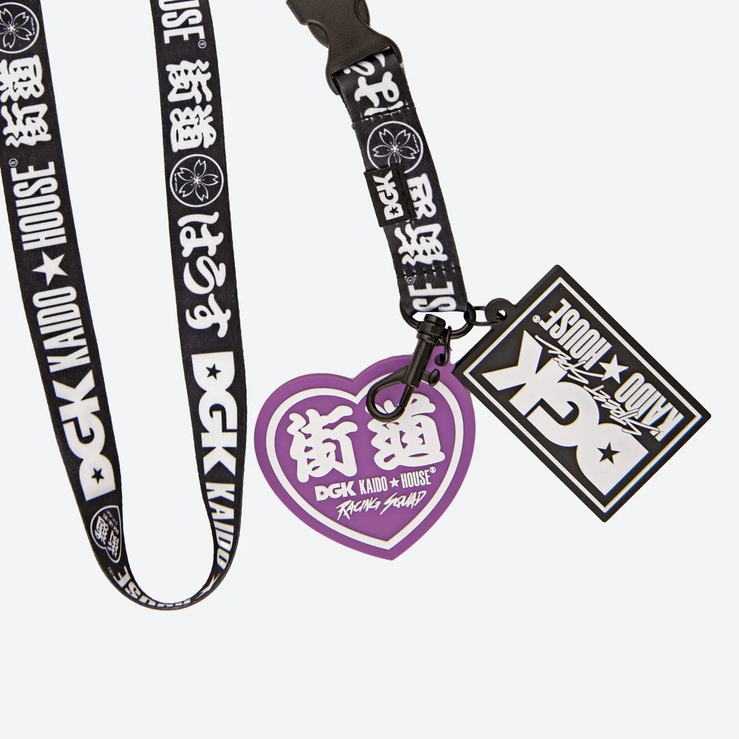 DGK x Kaido House Street Spec Lanyard - Black