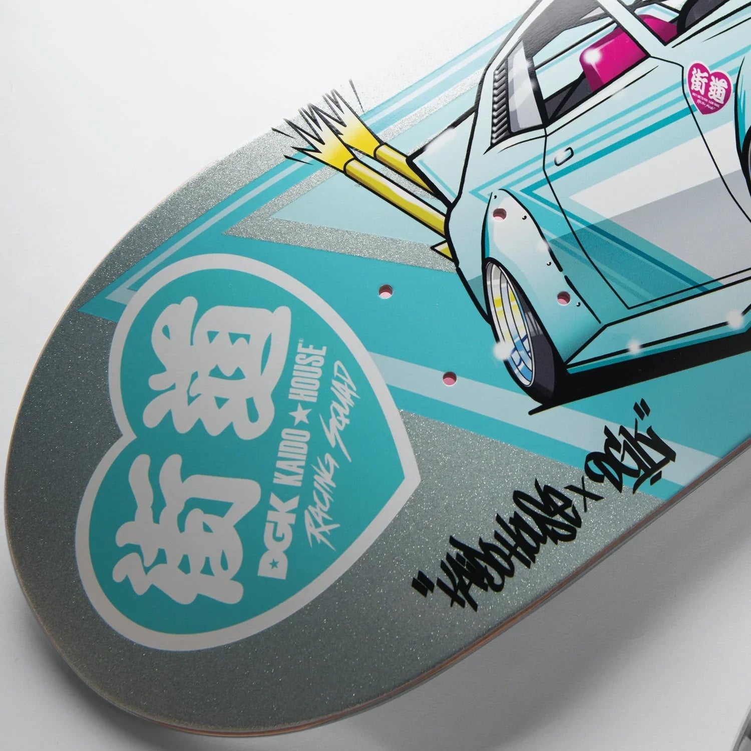 DGK x Kaido House Zokusha Deck - 8.25″ Rainbow Glitter