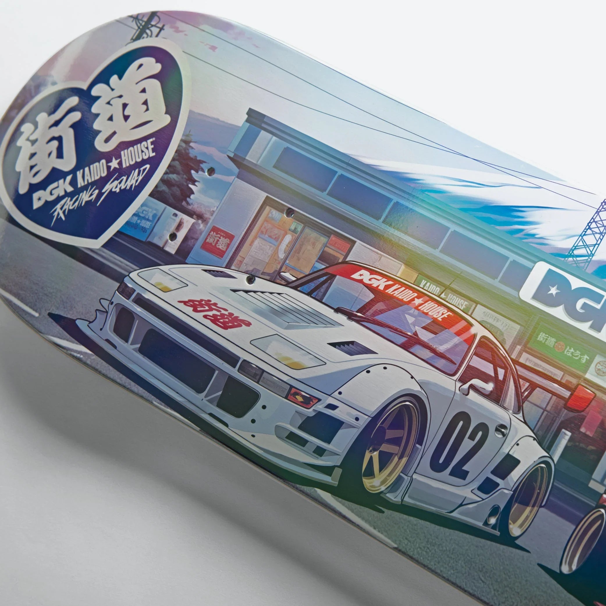 DGK x Kaido House Konbini Deck - 8.25″ Holographic Multicolor
