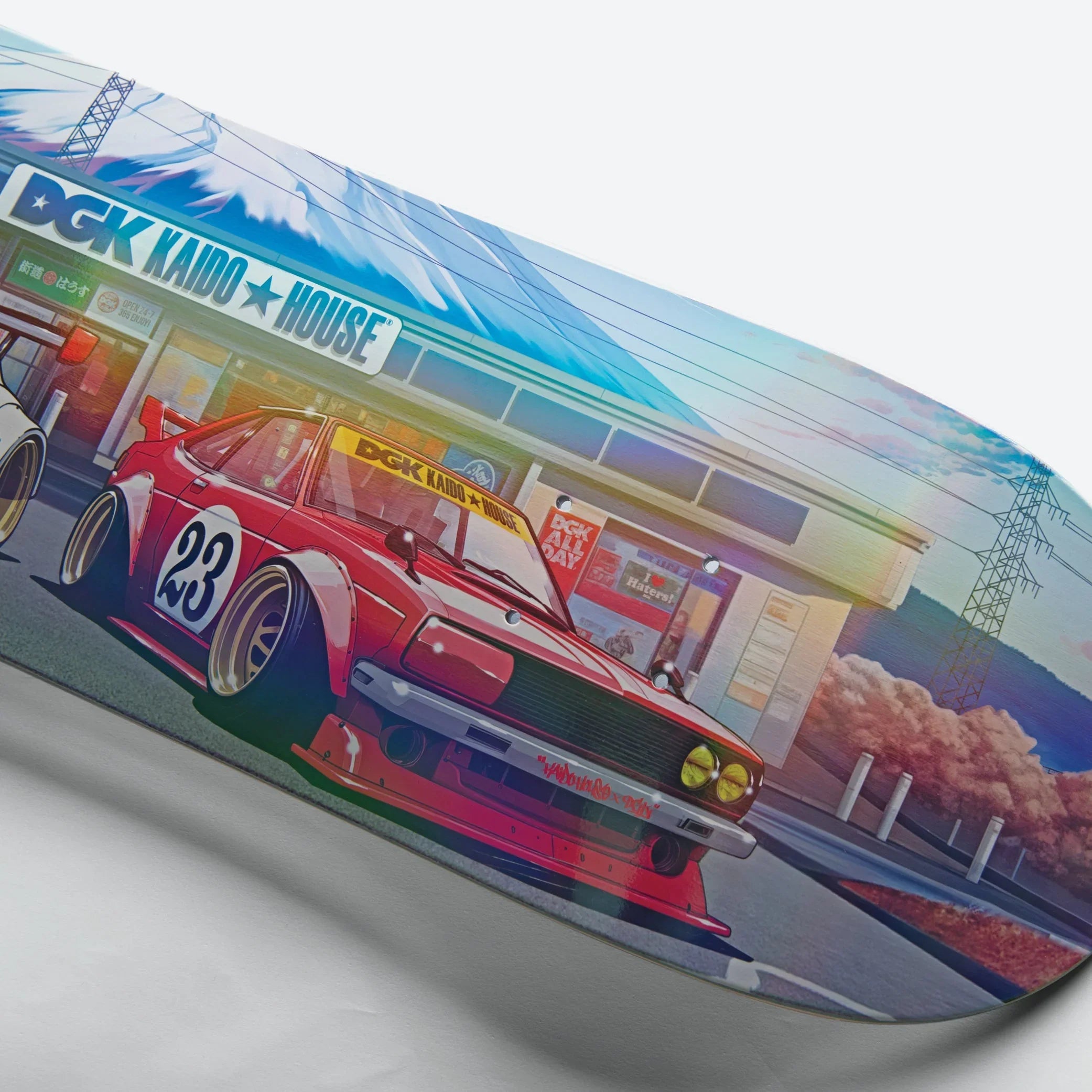 DGK x Kaido House Konbini Deck - 8.25″ Holographic Multicolor