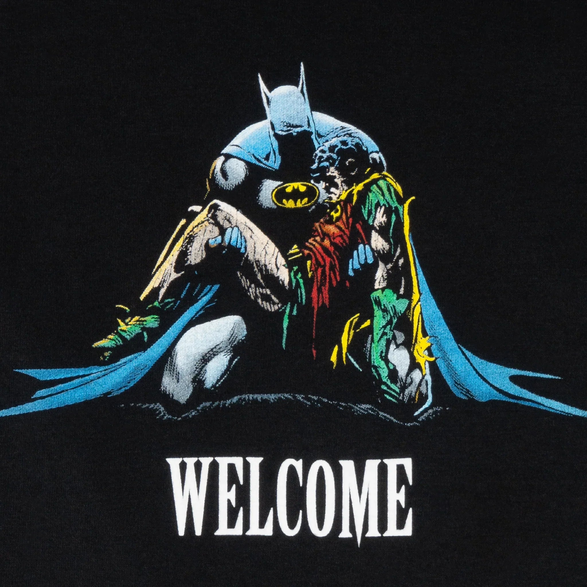 Welcome x Batman Death in The Family Tee - Black