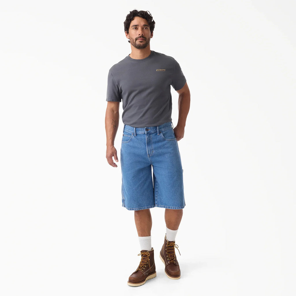 Dickies Denim Utility 13" Mid Wash Shorts