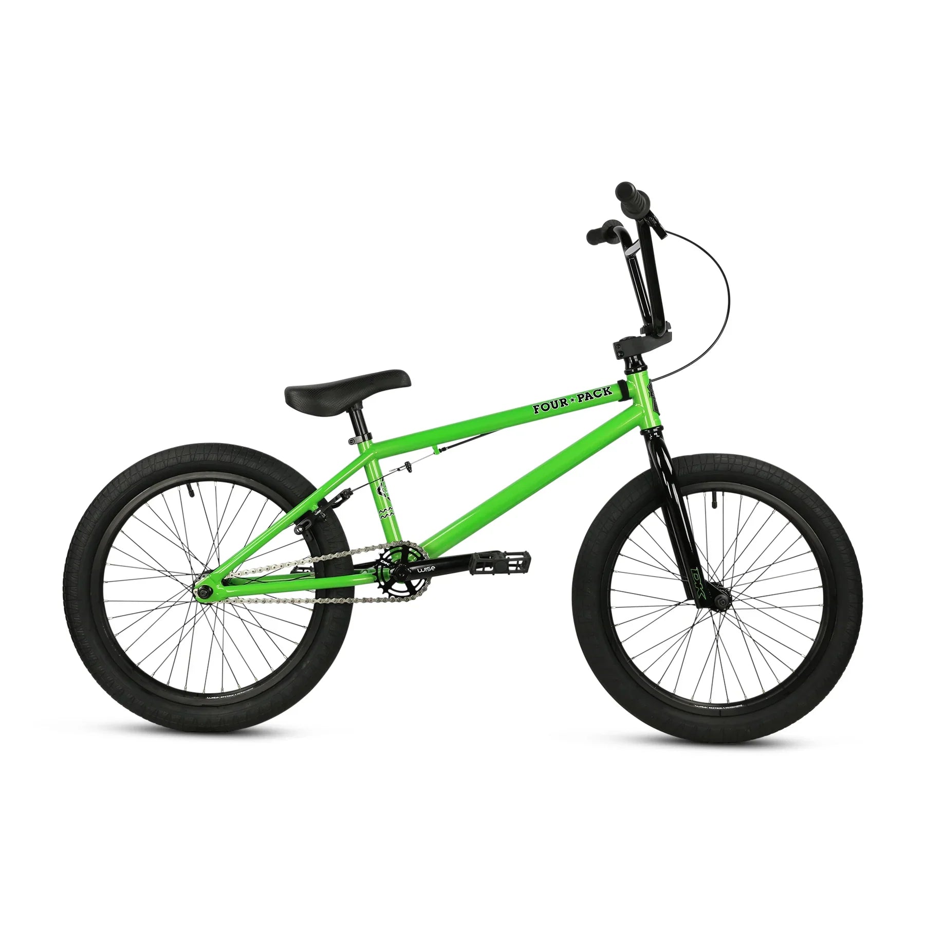 DK Four Pack 20″ Complete BMX Bike - Green