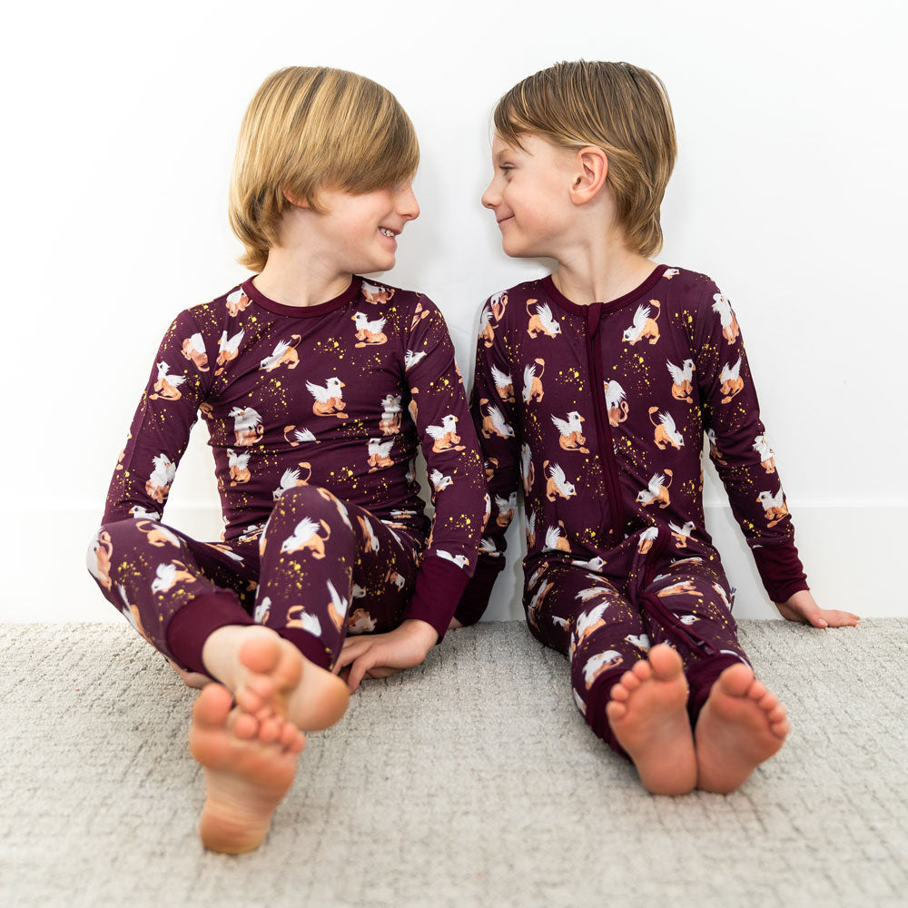 Griffin Bamboo 2-Piece Long Sleeve Set