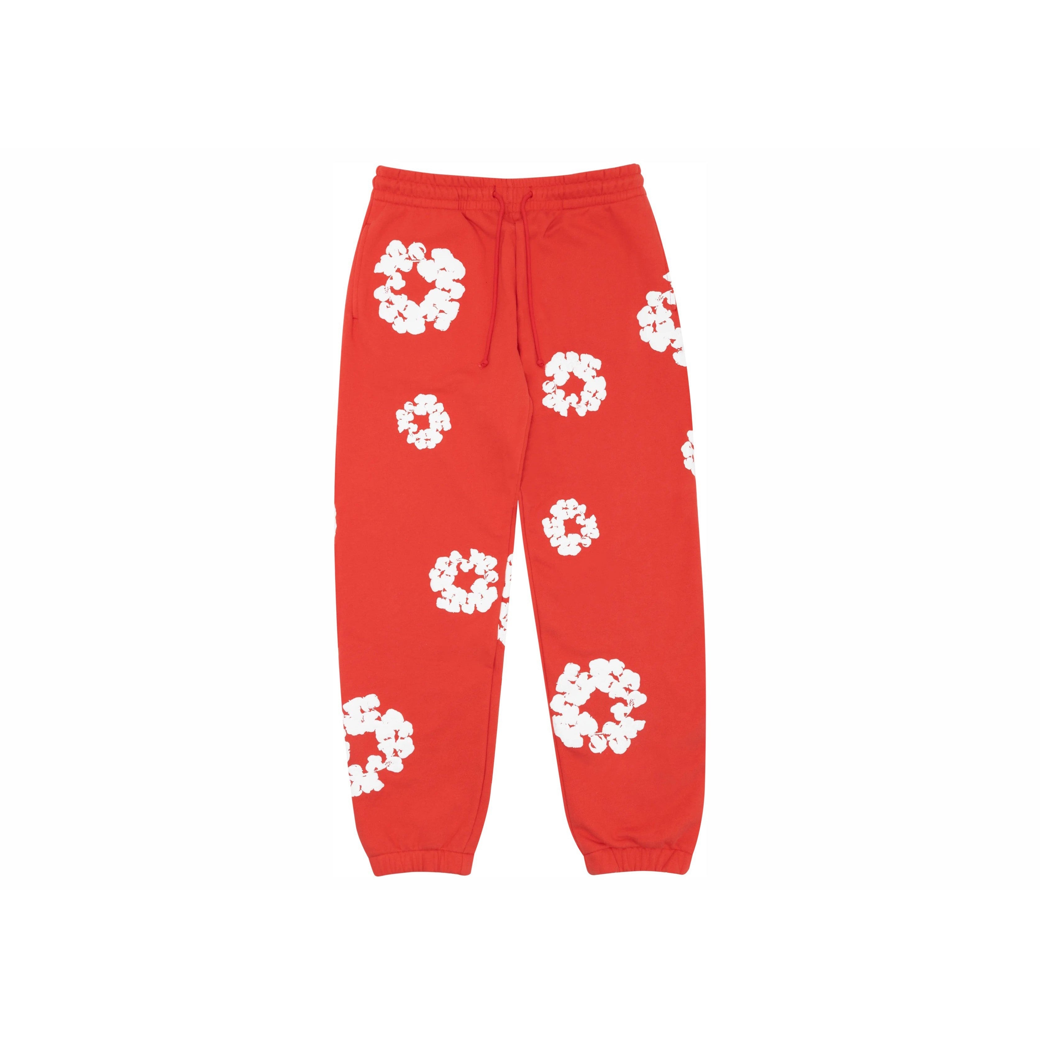 Denim Tears Cotton Wreath Sweatpant Red