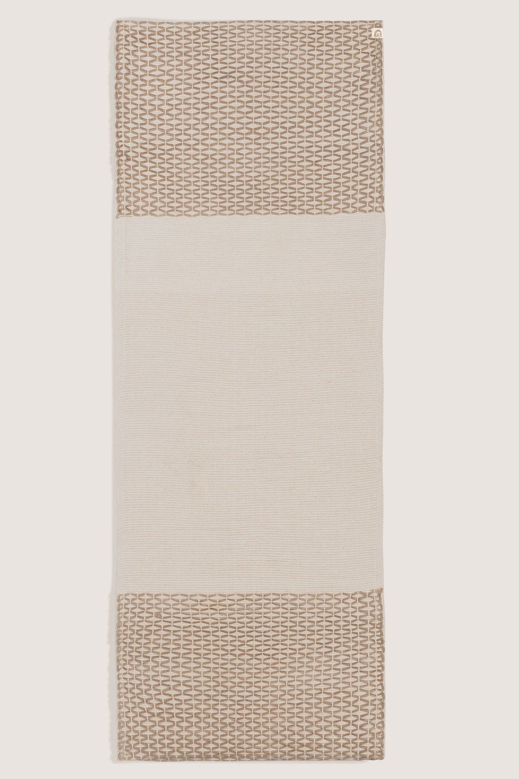 Diamond Yoga Mat - Clay & Cream 7mm