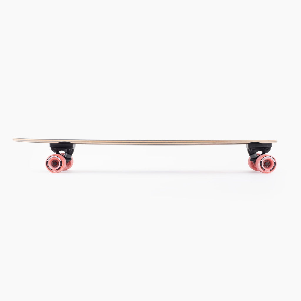 Landyachtz Dipper Black Palm Longboard Complete