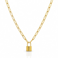 Arnaude Hardy 18k Gold-Plated Stainless Steel Necklace