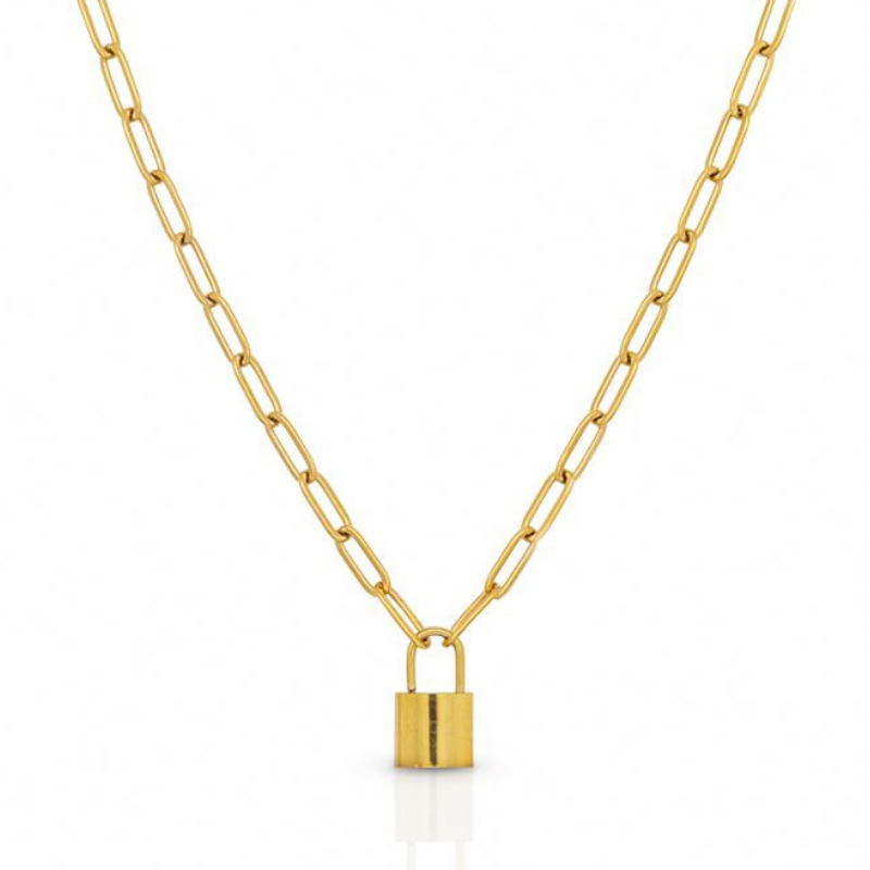 Arnaude Hardy 18k Gold-Plated Stainless Steel Necklace