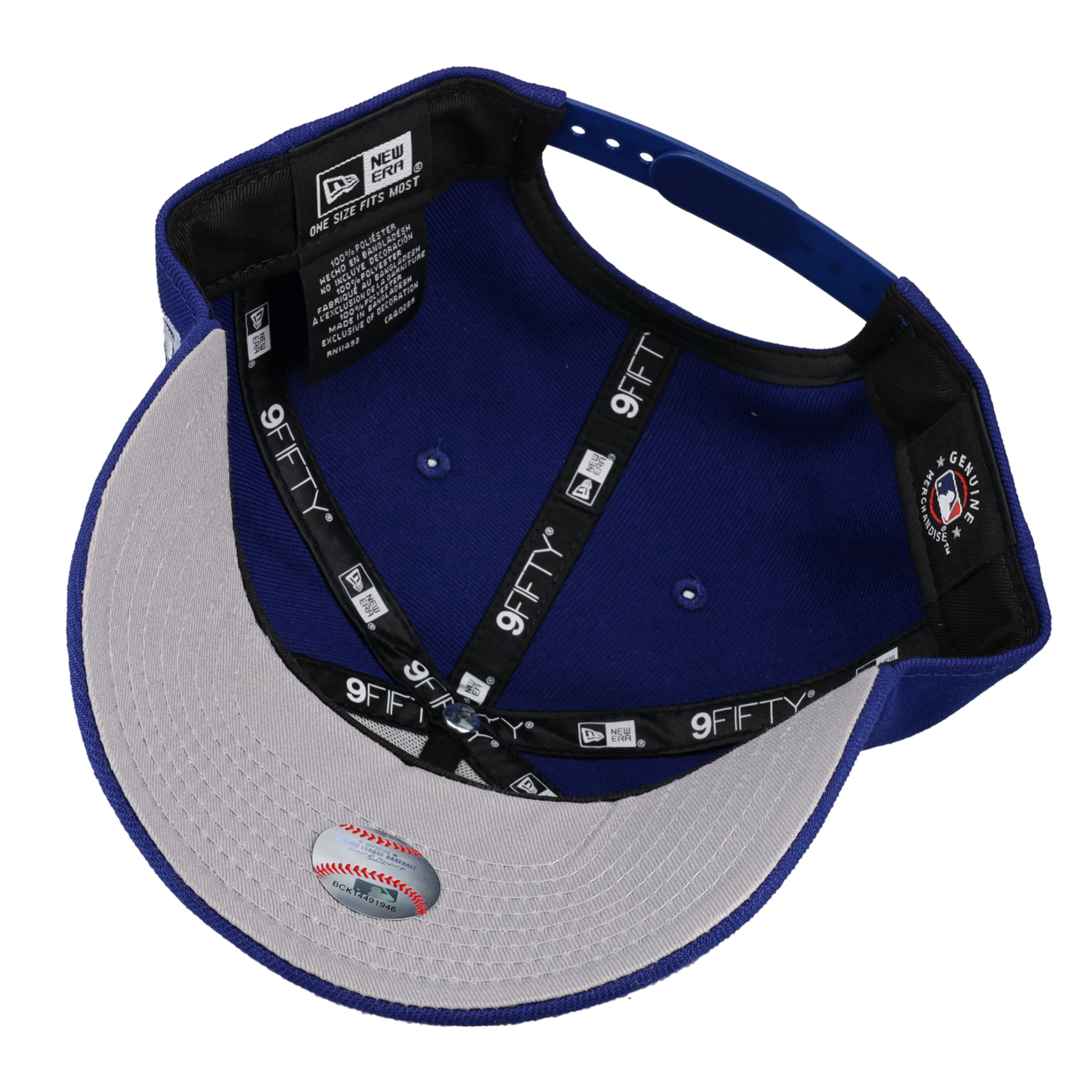 Los Angeles Dodgers New Era 9Fifty A Frame Snapback Hat (Blue)