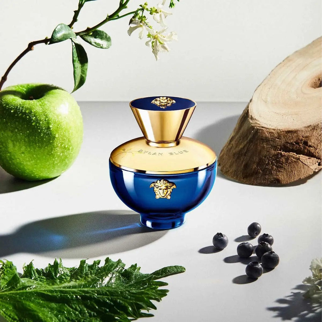 Dylan Blue By Versace For Women 4Pcs Set EDP Spray