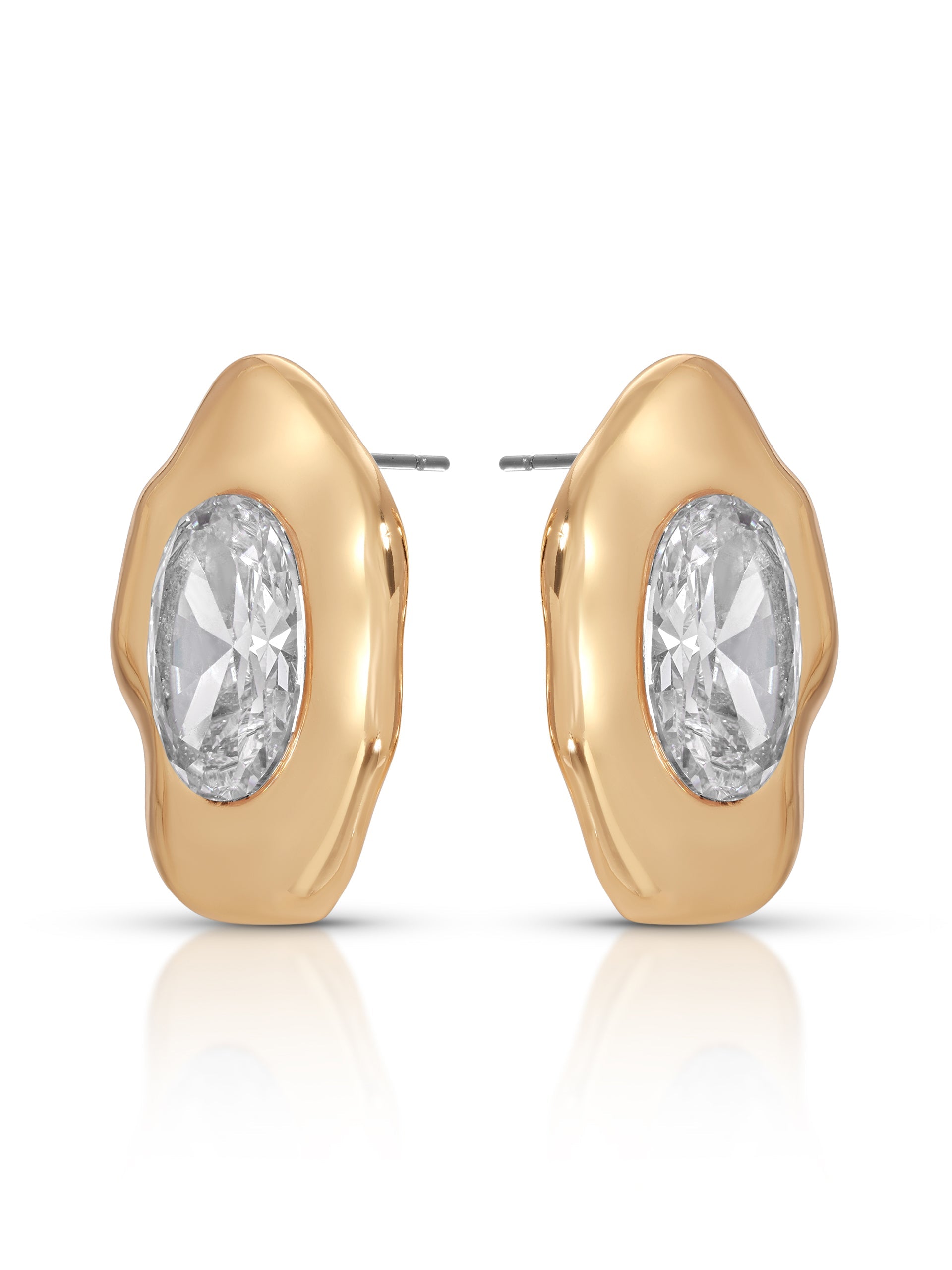 Molten Glow Crystal Studs