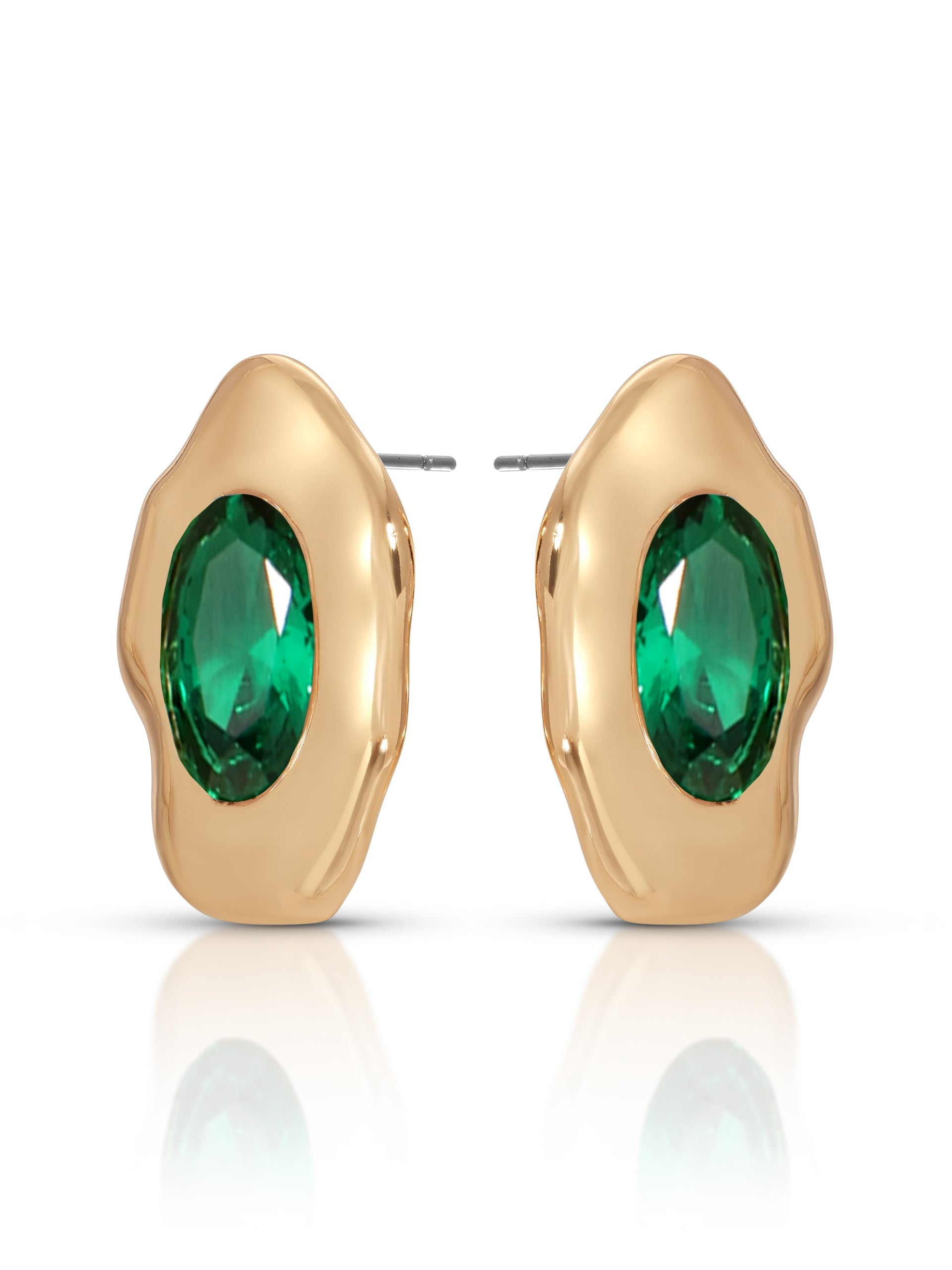 Molten Glow Crystal Studs