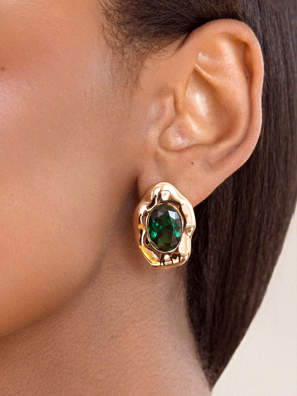Molten Glow Crystal Studs