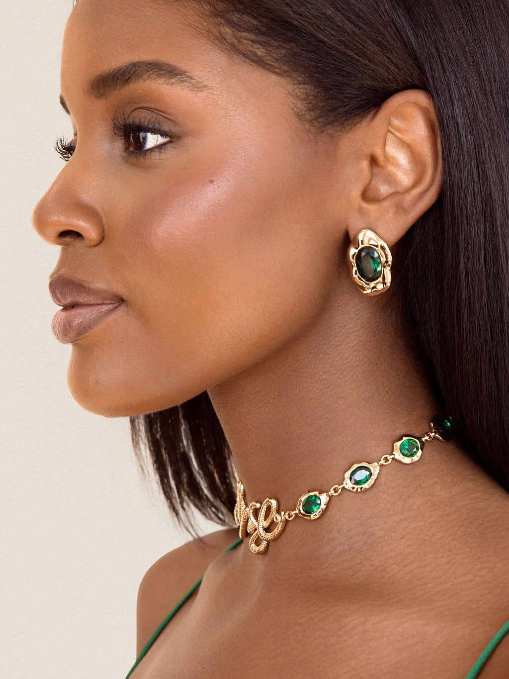 Molten Glow Crystal Studs