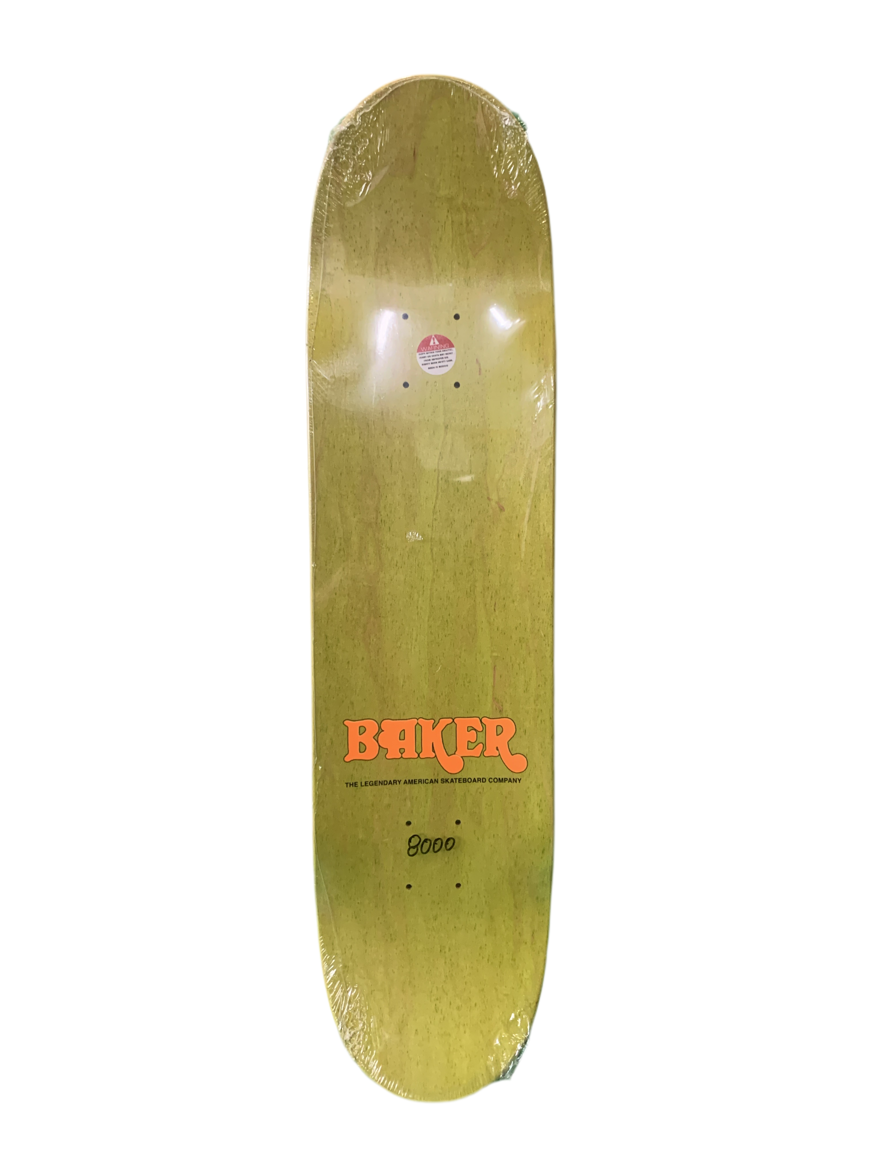 Baker Justin Figgy Figueroa Choice of the Worst 8" Classic Skateboard Deck