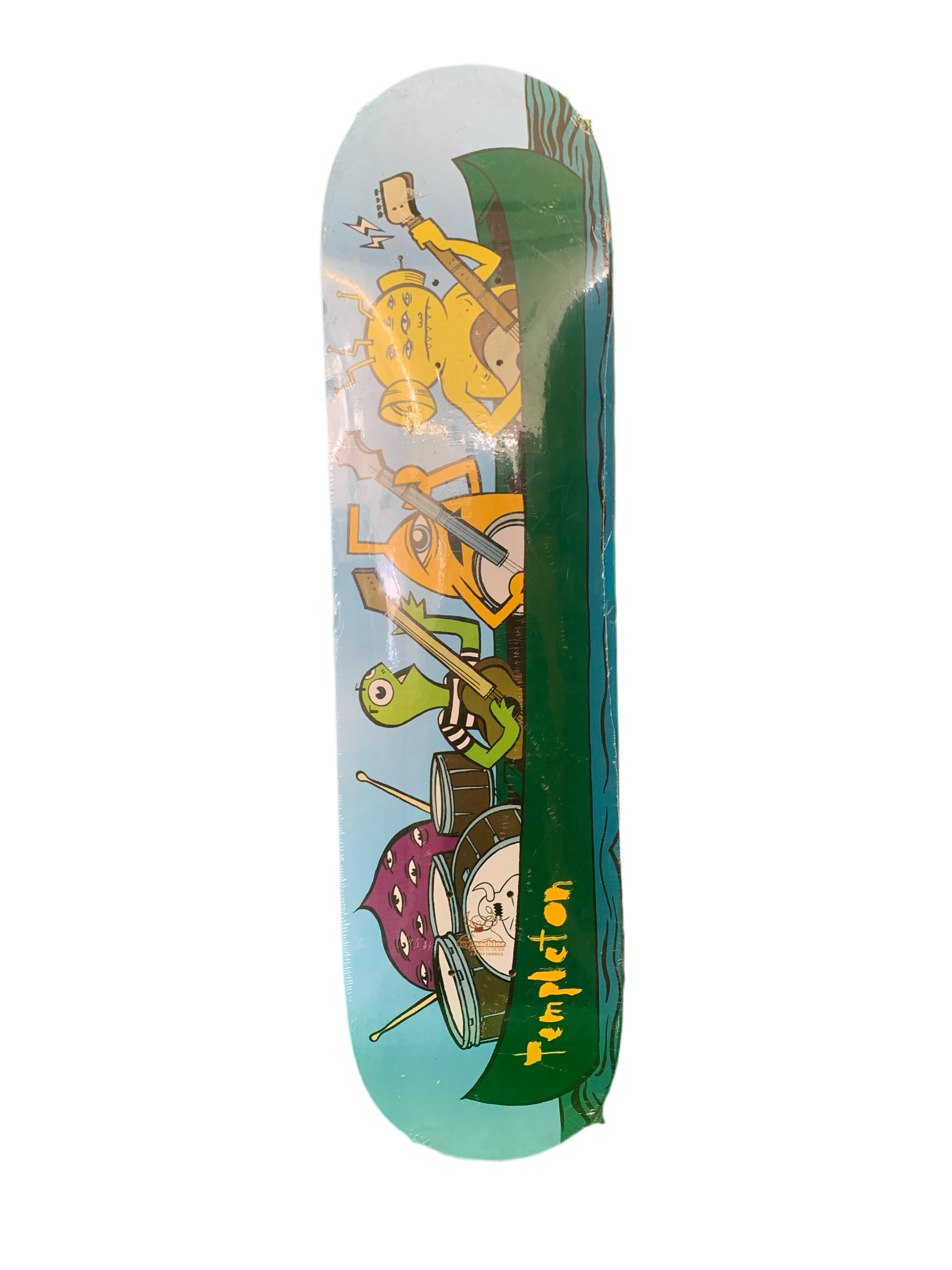 Toy Machine Ed Templeton The Canoe 7.75" Classic Skateboard Deck