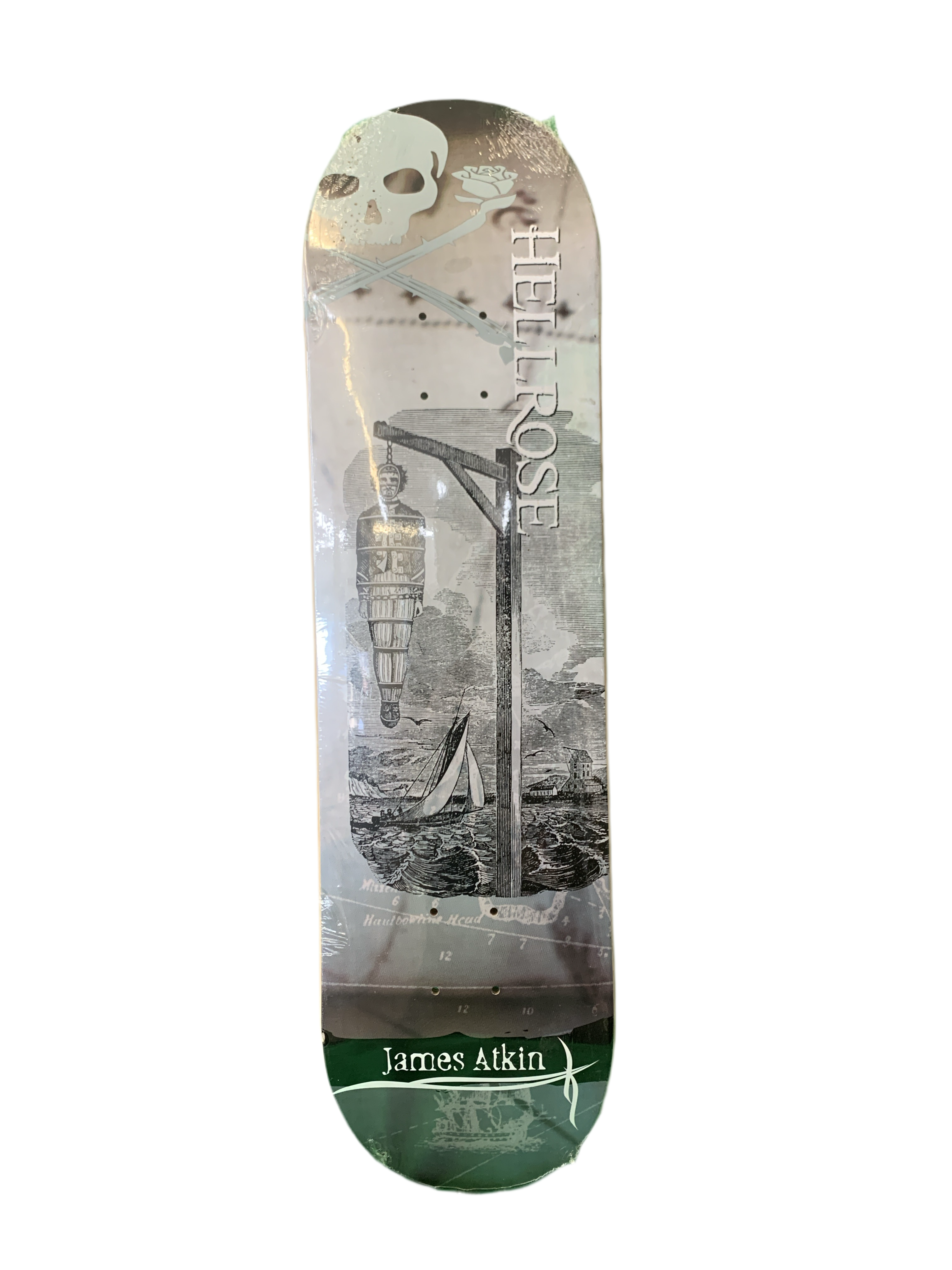 Hellrose James Atkin Pirate Series 2005 8.25" Classic Skateboard Deck