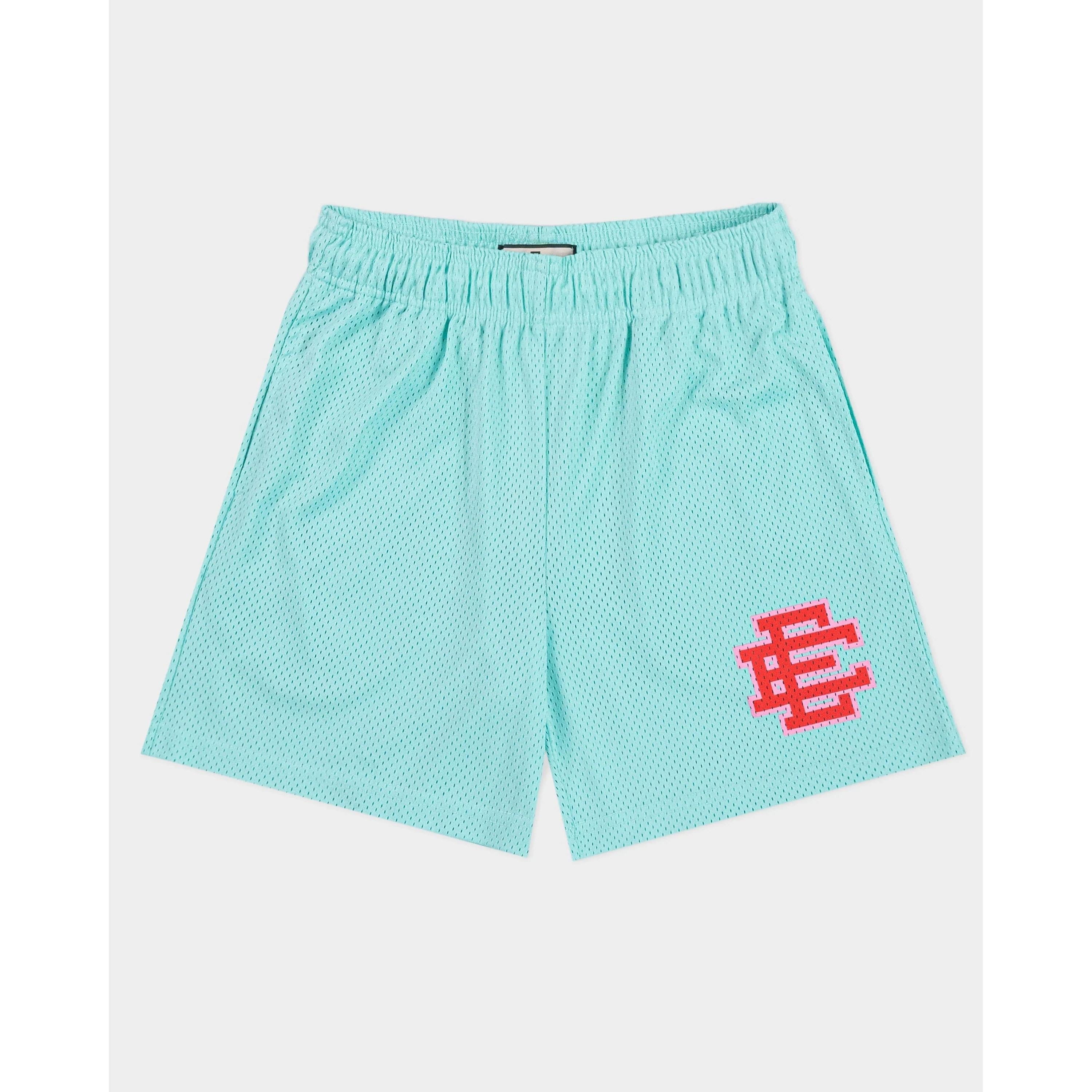 Eric Emanuel Core Mesh Yucca Red Shorts