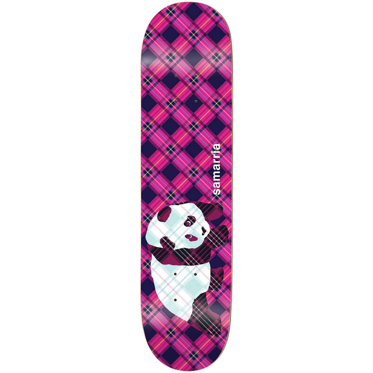 Enjoi Samarria Plaid Panda Super Sap R7 Skateboard Deck - 8.0″