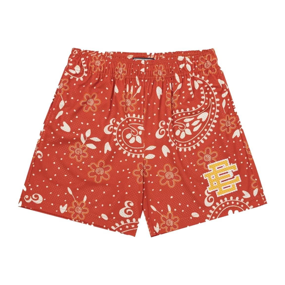 Eric Emanuel EE Basic Short Red Paisley