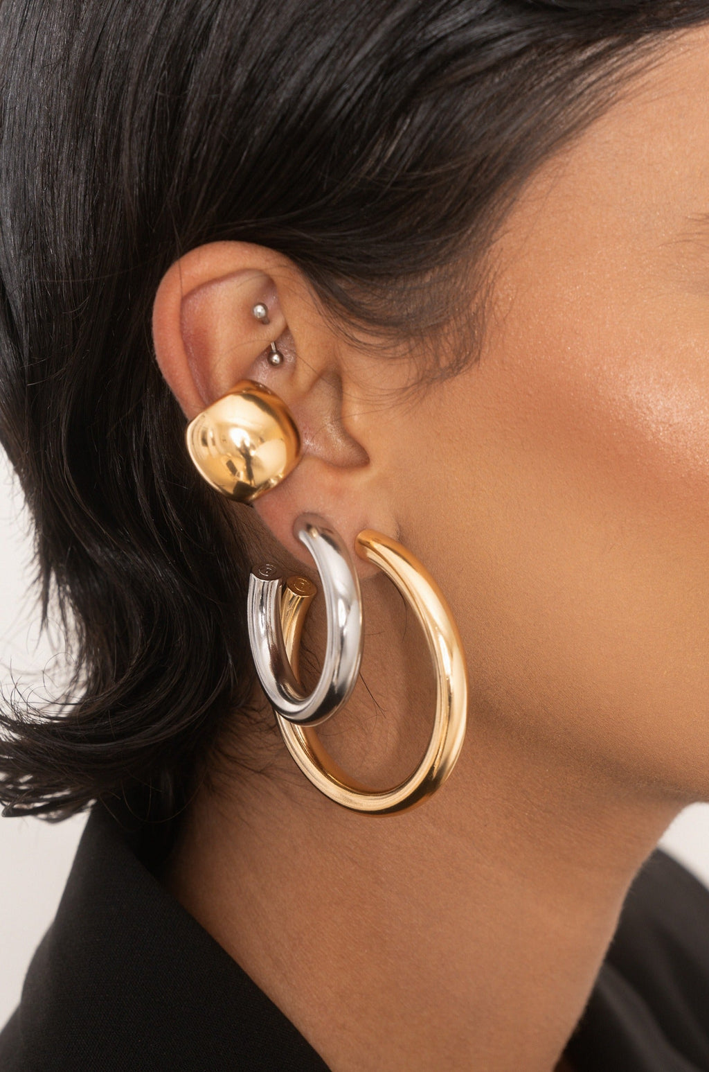Chunky Metal Ear Cuff