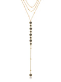 Bali Dreams Crystal Lariat Necklace