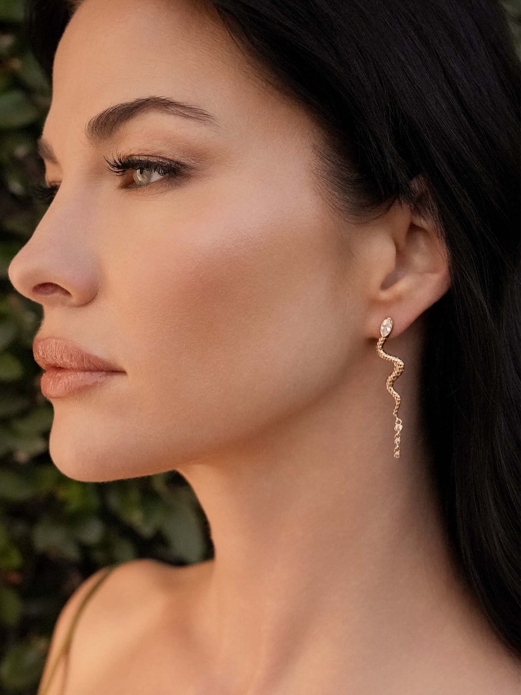 Serpentina Snake Earrings