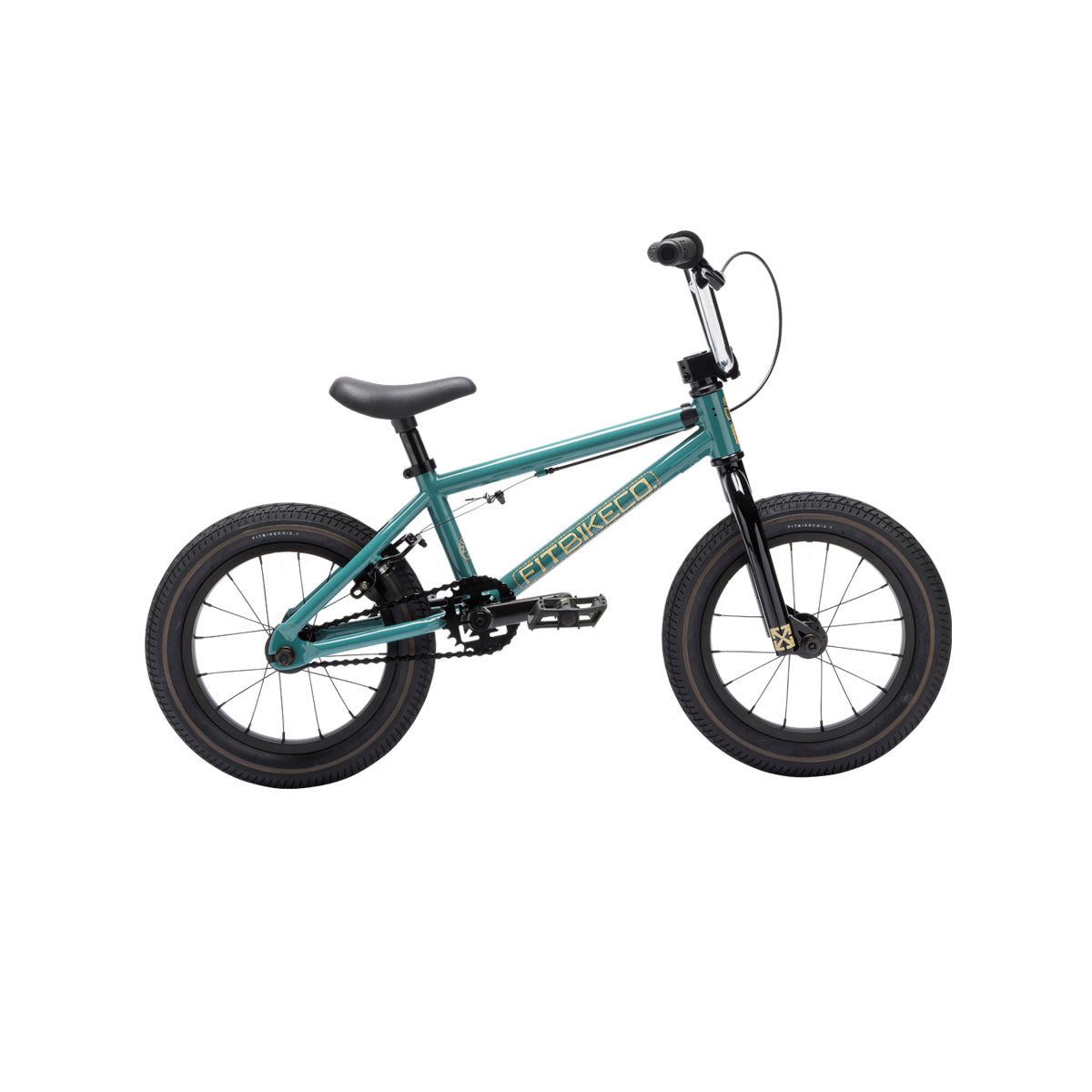 Fit 2026 Misfit 14 Complete BMX Bike - Dark Jade Green