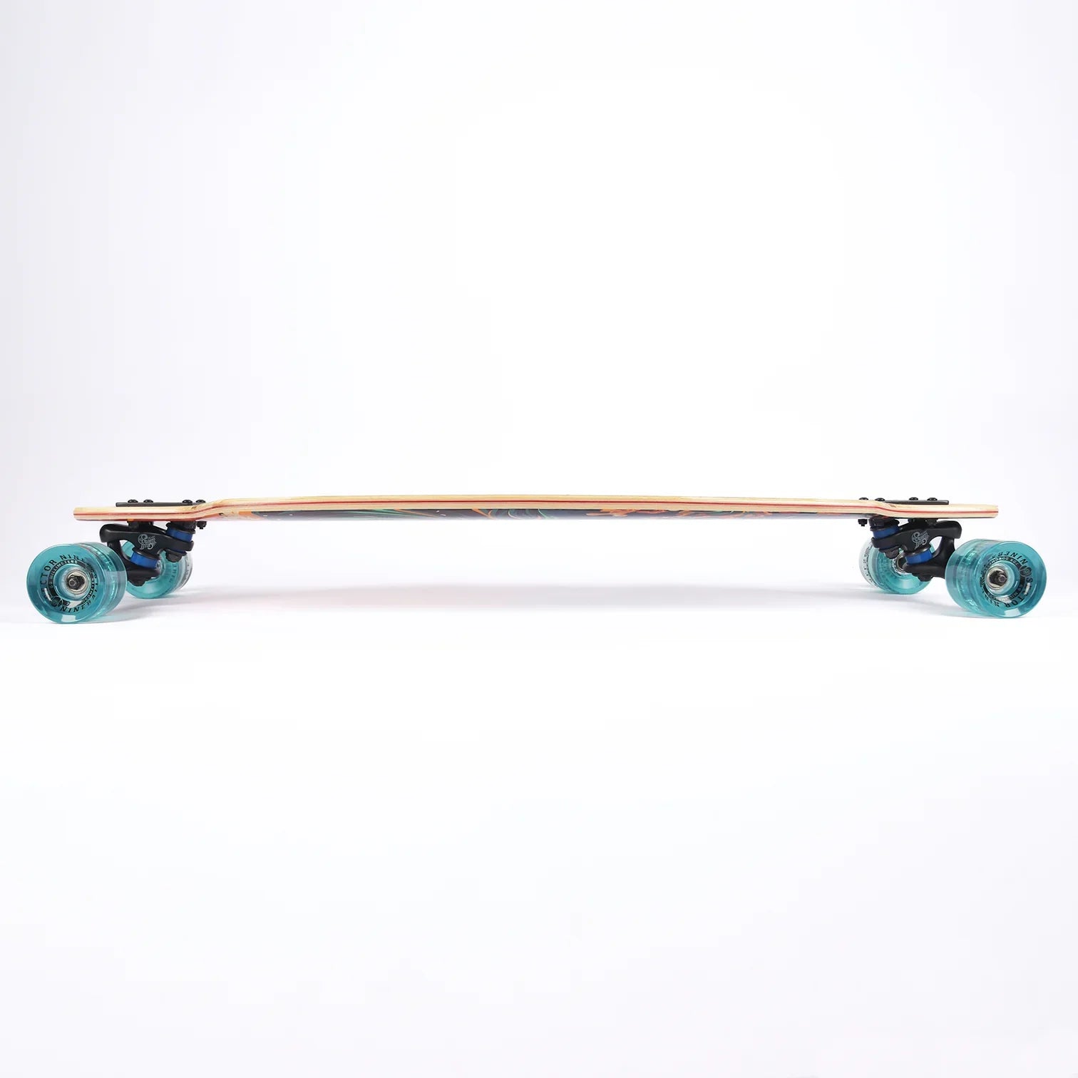 Sector Nine Flipside Fractal 36" x 9" Longboard Complete Skateboard