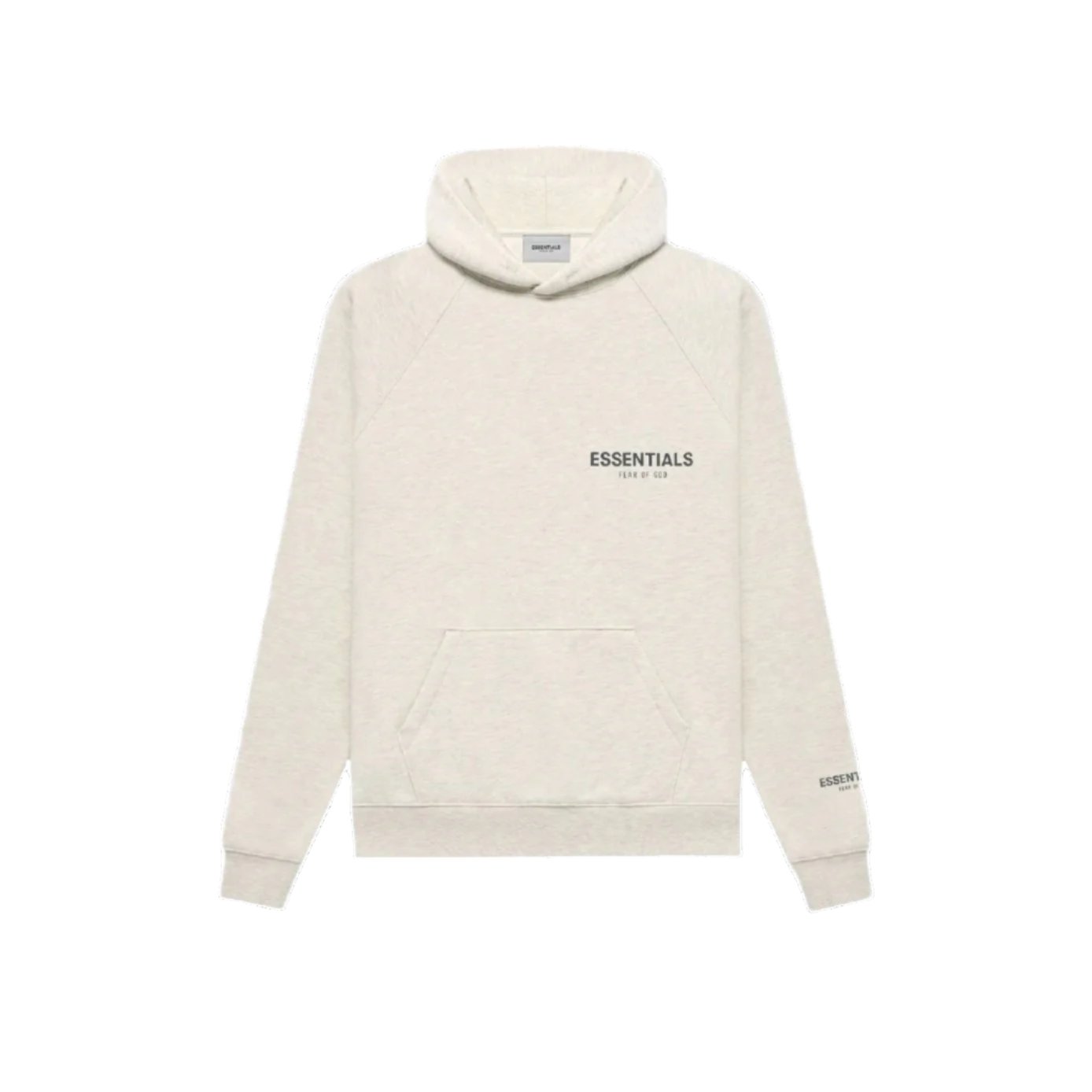 Fear of God Essentials Core Collection Pullover Hoodie Light Heather Oatmeal