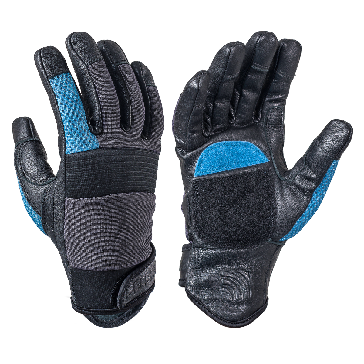 Seismic Freeride Gloves - Black/Blue
