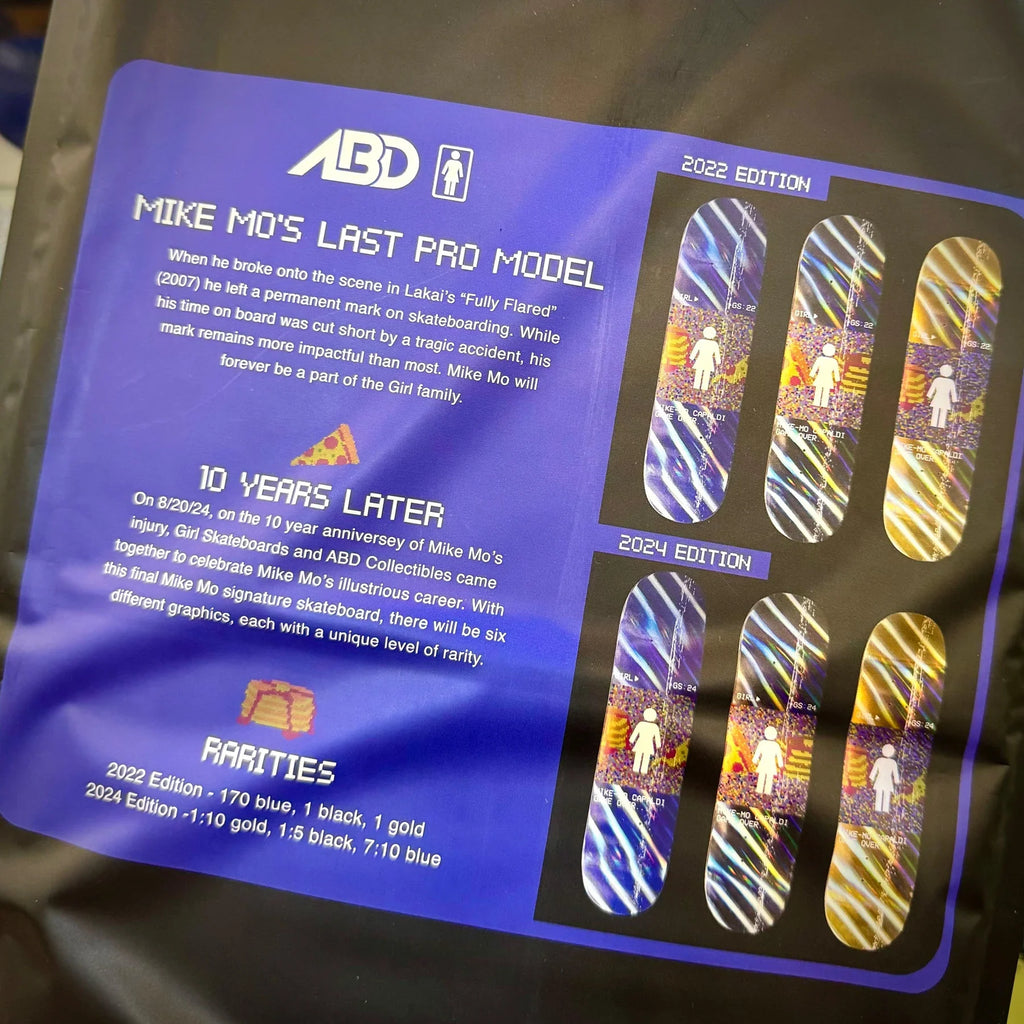 Girl Mike Mo Capaldi Game Over Blind Bag Skateboard Deck - 8.25"