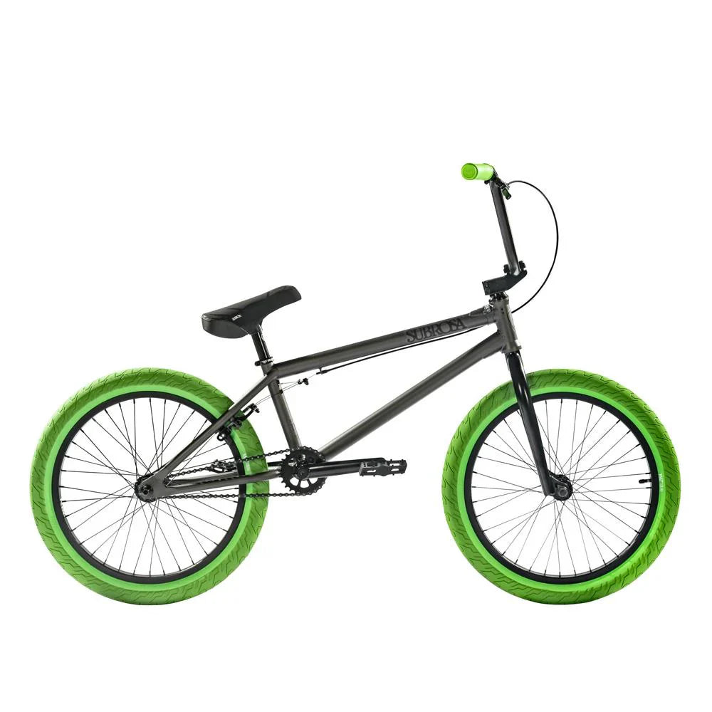 Subrosa Tiro Complete BMX Bike - Gun Metal Grey/Swamp Green
